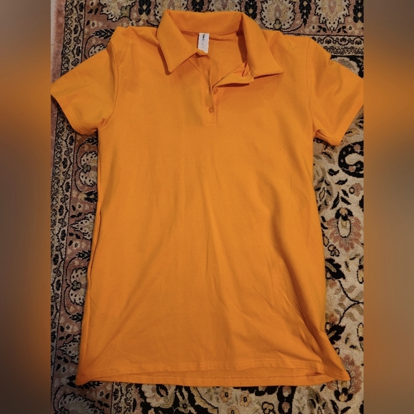 Smash and Tess orange golf shirt dress - Picture 2 of 4